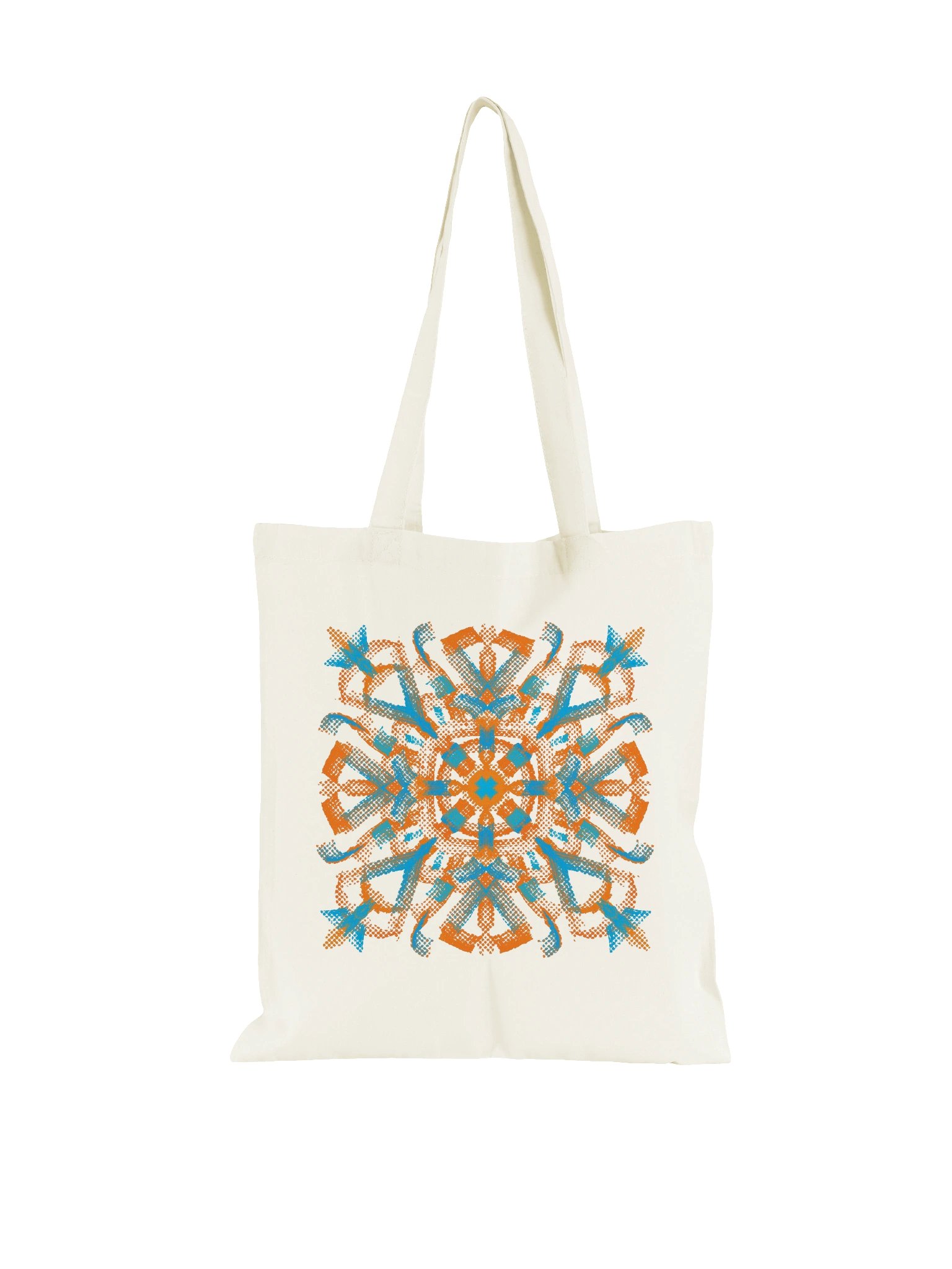 Sunset Kaleidoscope Canvas Tote Bag product image (6)