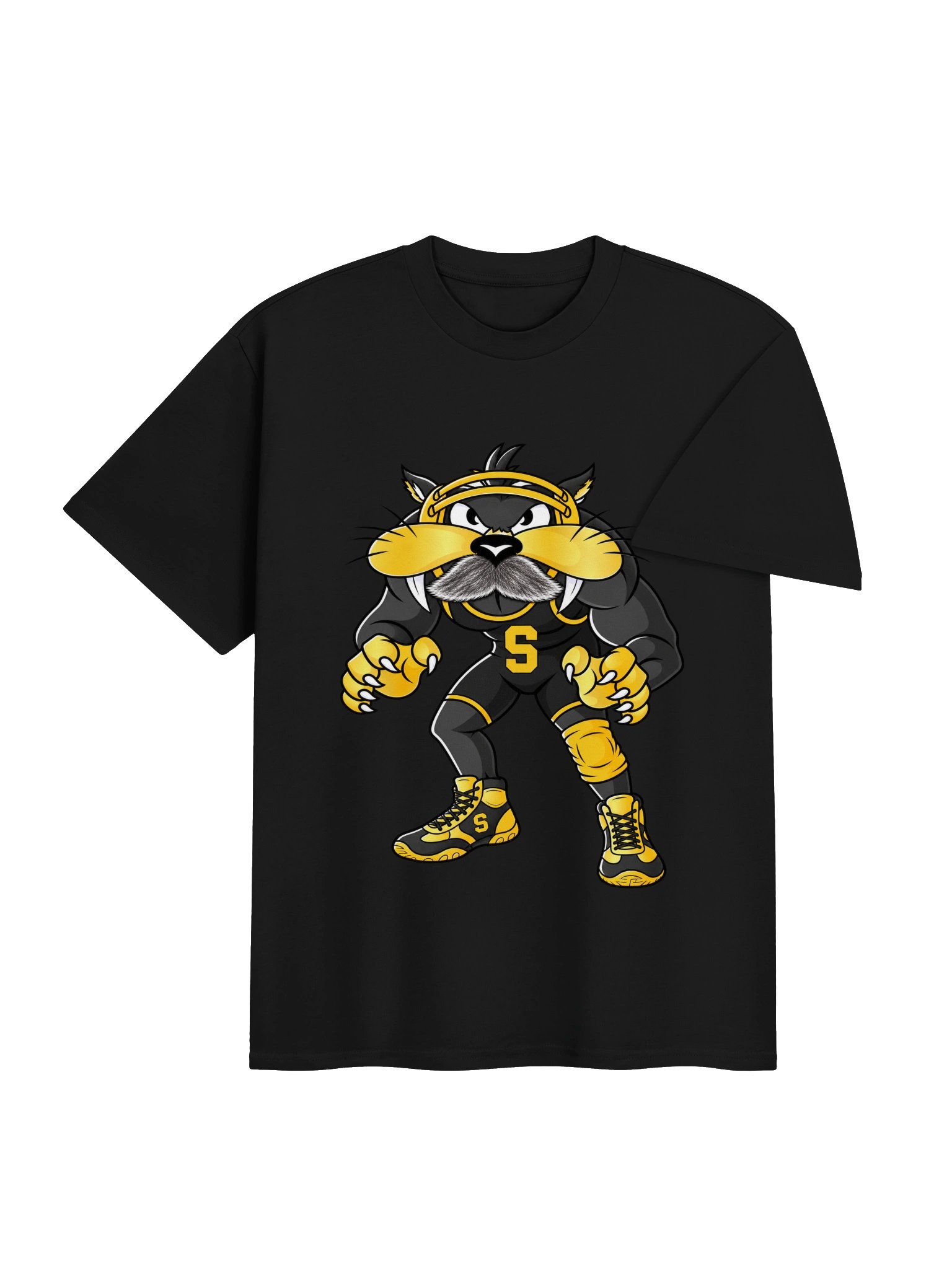 Sabercats Sabercat Mascot Heavy Tee Coach edition product image (16)