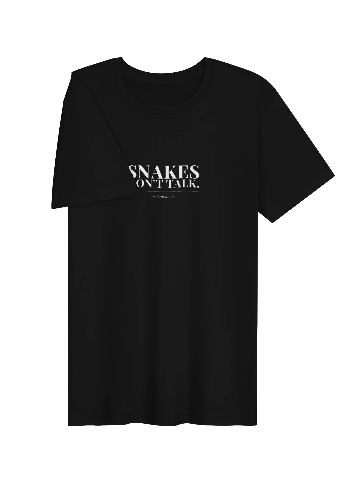 Snakes Don't Talk – Tee (Dark) product image (3)