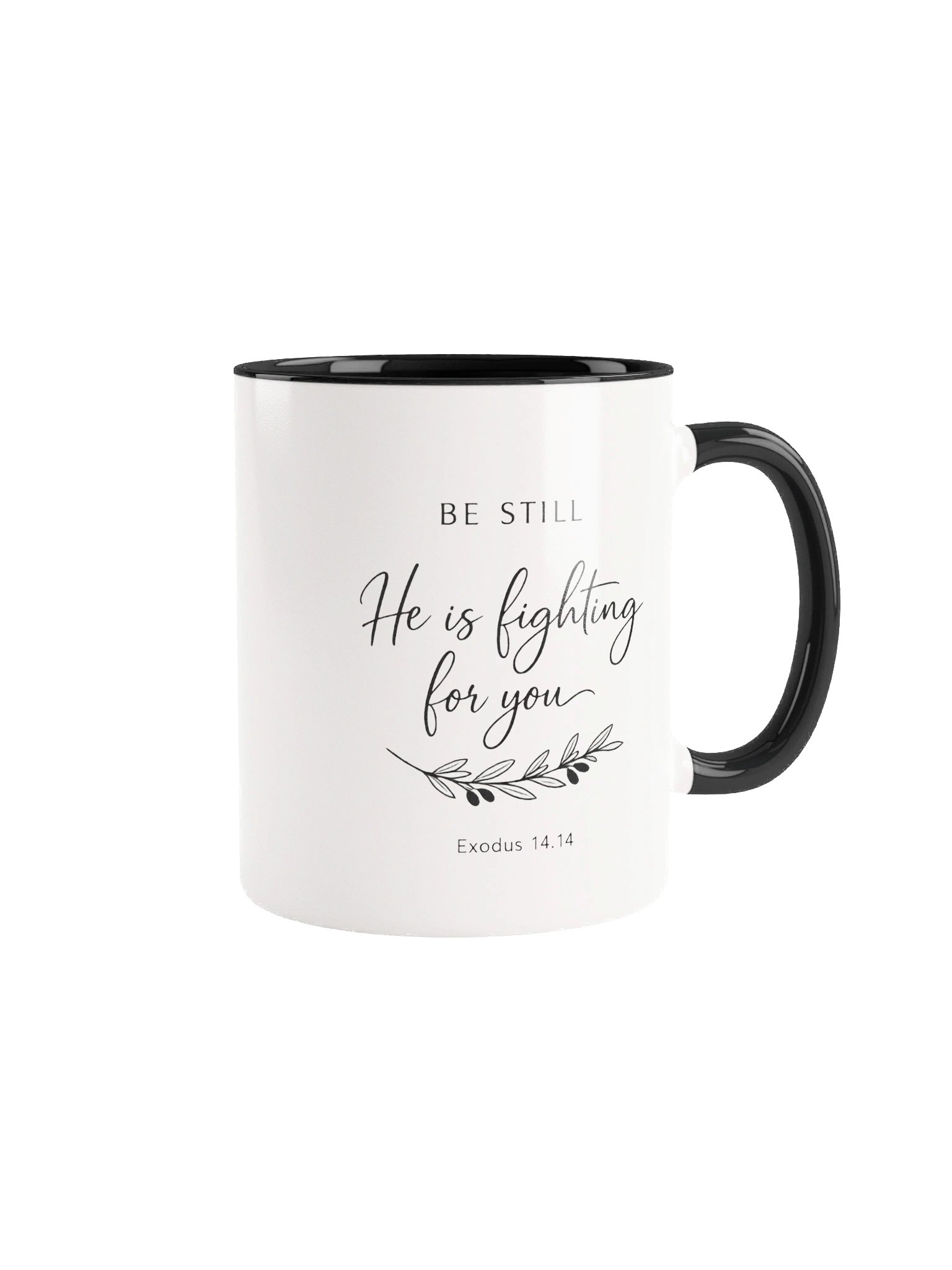 Be Still Christian Mug – Exodus 14:14 | Inspirational Faith Coffee Mug | Encouragement Gift product image (2)