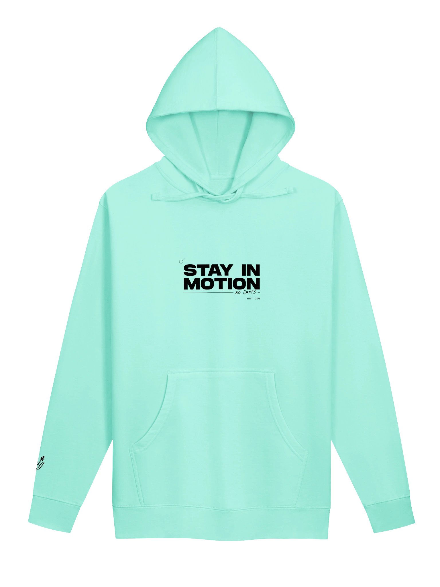 Velyen Stay in Motion Unisex Midweight Hoodie product image (1)