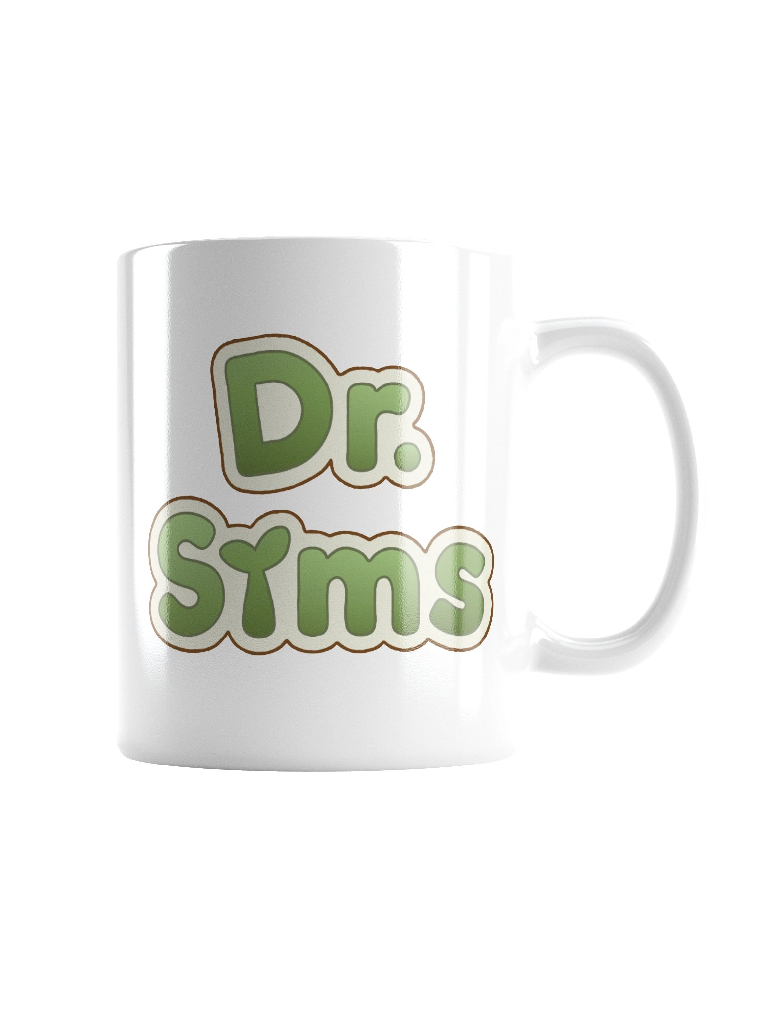 Dr. Sims White Glossy Mug product image (3)