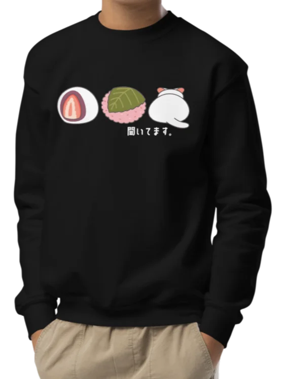Daifuku Mochi Cat - Unisex Youth Sweatshirt product image (5)