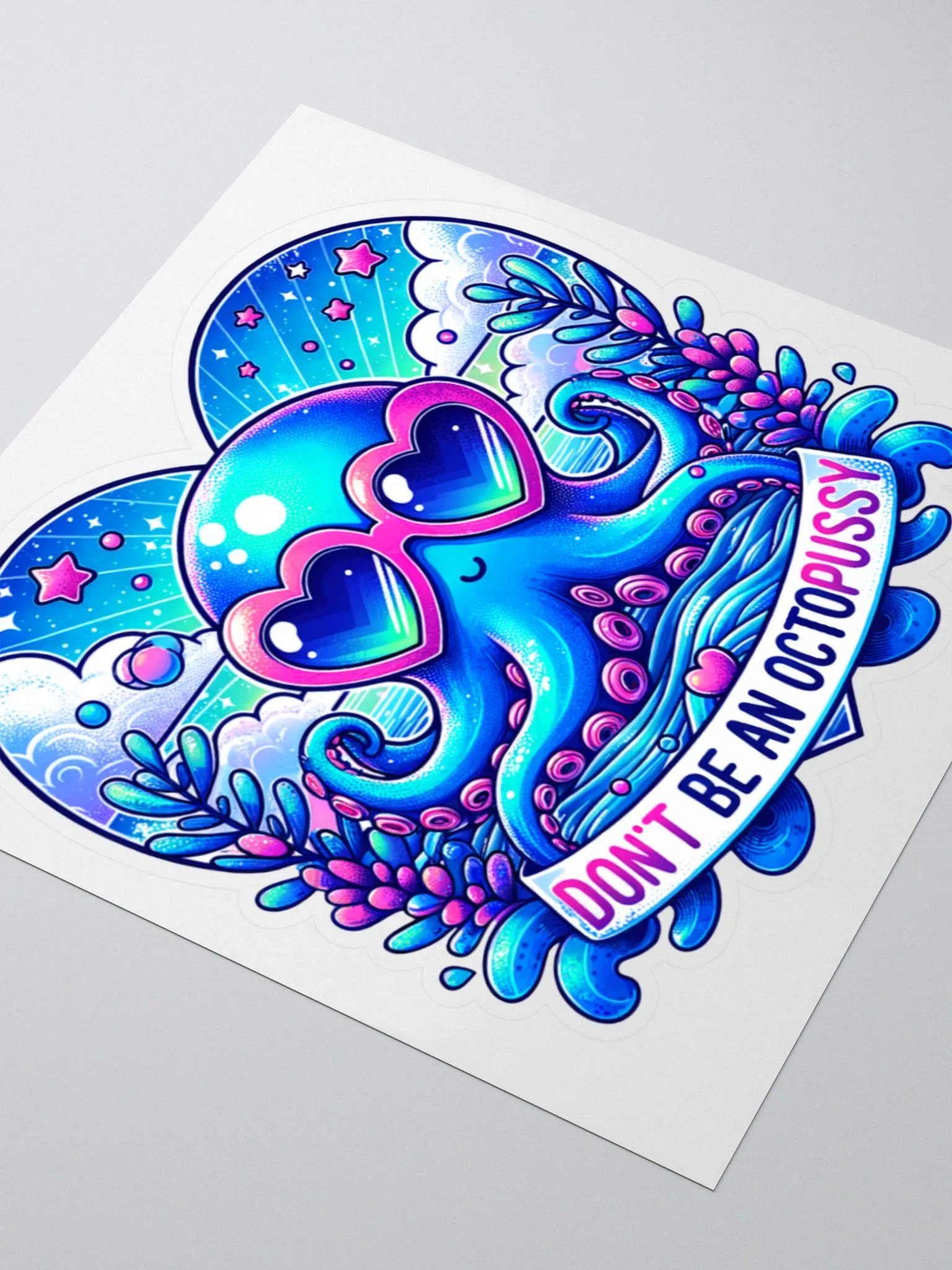 Octopus Kiss Cut Stickers product image (3)
