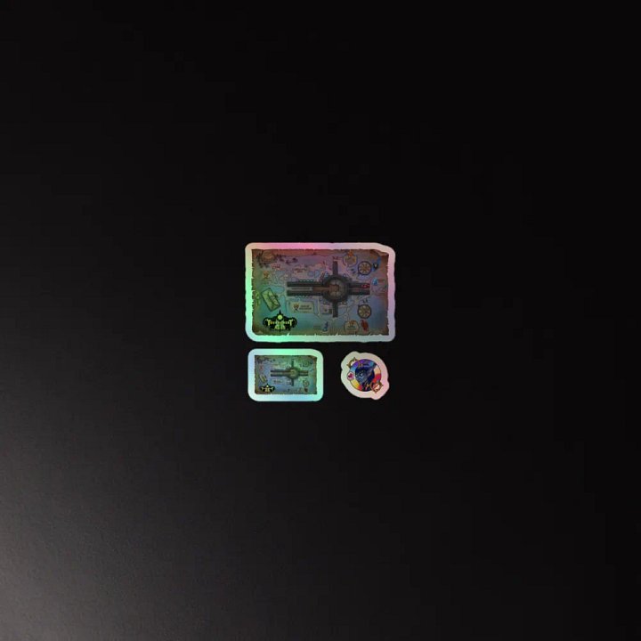 Tournament of Ages - Fairegrounds Map - Holo Sticker Sheet product image (2)