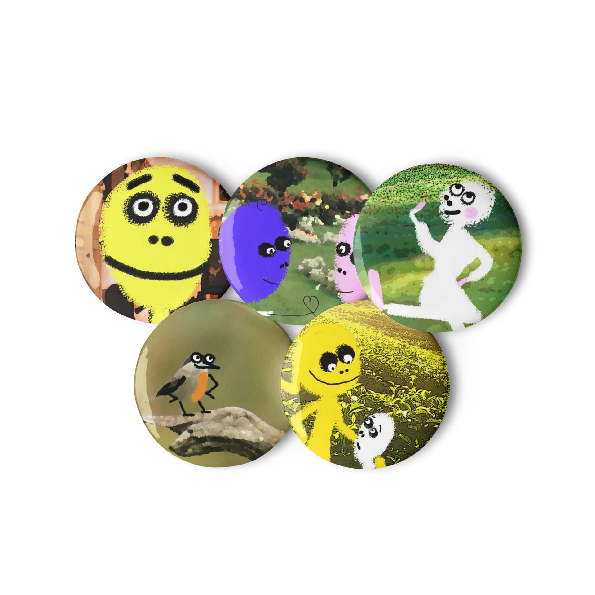 Down To Sleep Badges product image (1)