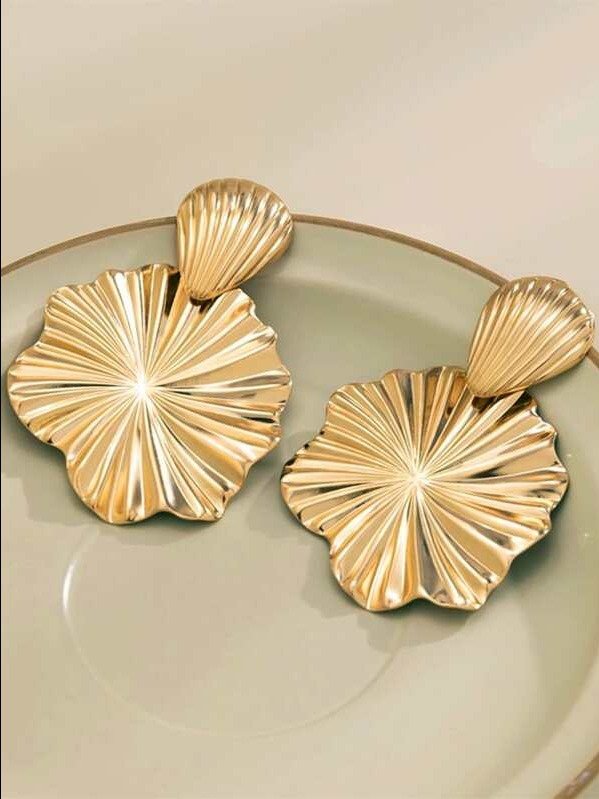 1 Pair Fashionable Delicate Snail Shell Stud Earrings product image (2)