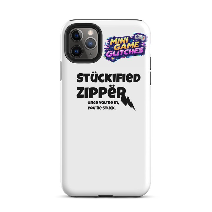 MINI GAME GLITCHES x STÜCKIFIED ZIPPËR Tough Case for iPhone® product image (30)