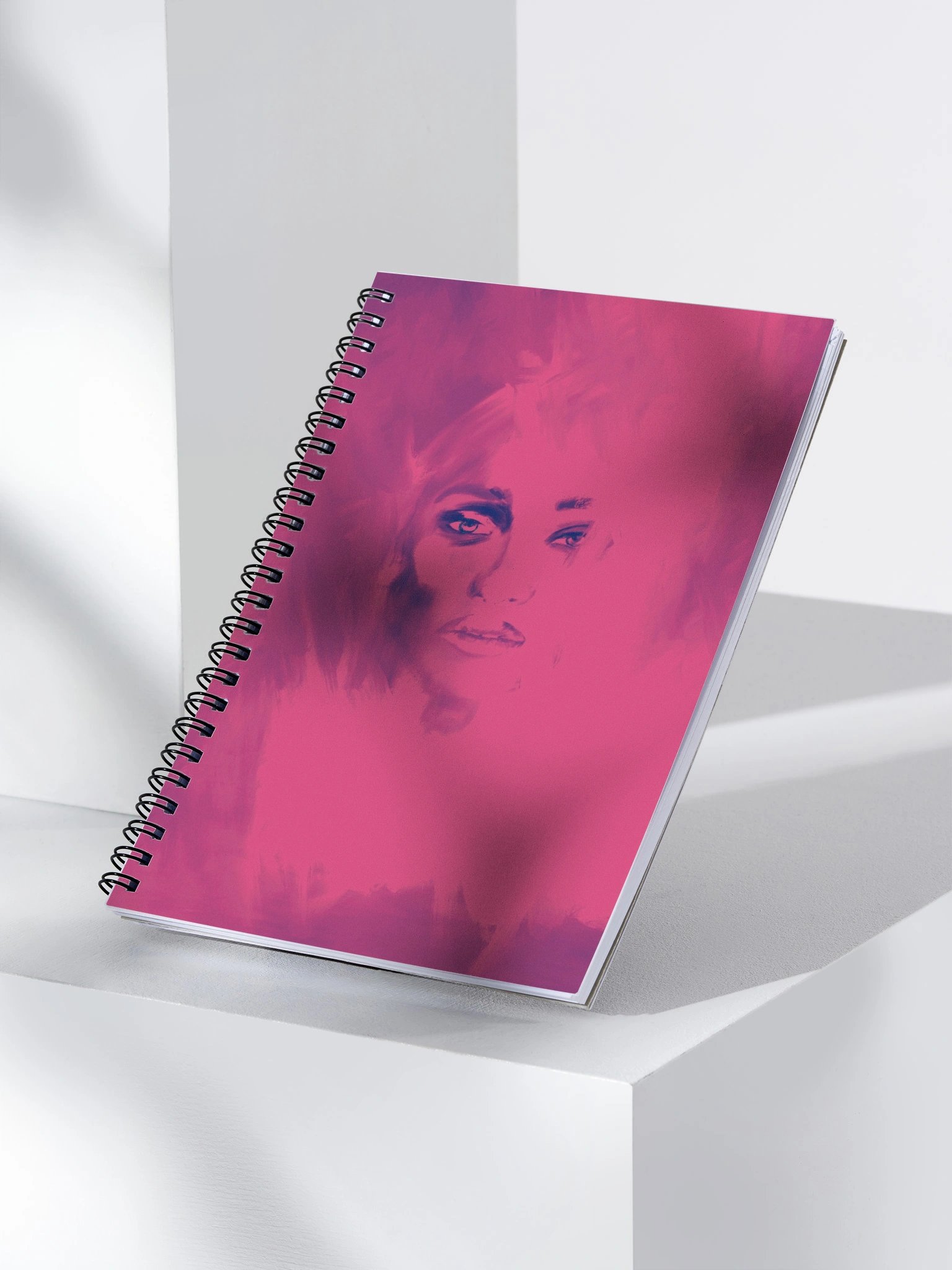 Expressive Portrait Cover Spiral Notebook product image (3)