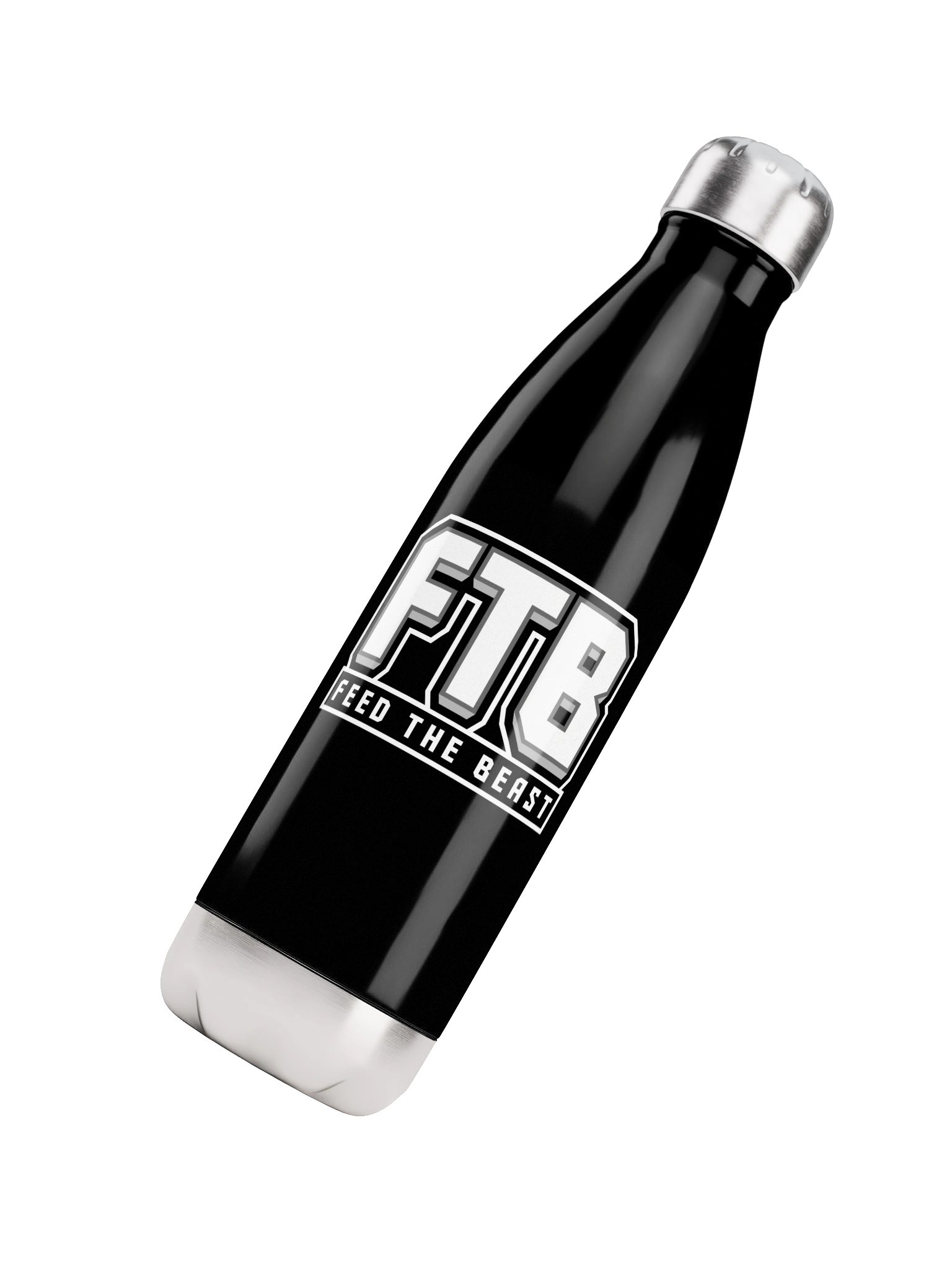 FTB Water Bottle: Monochrome product image (4)