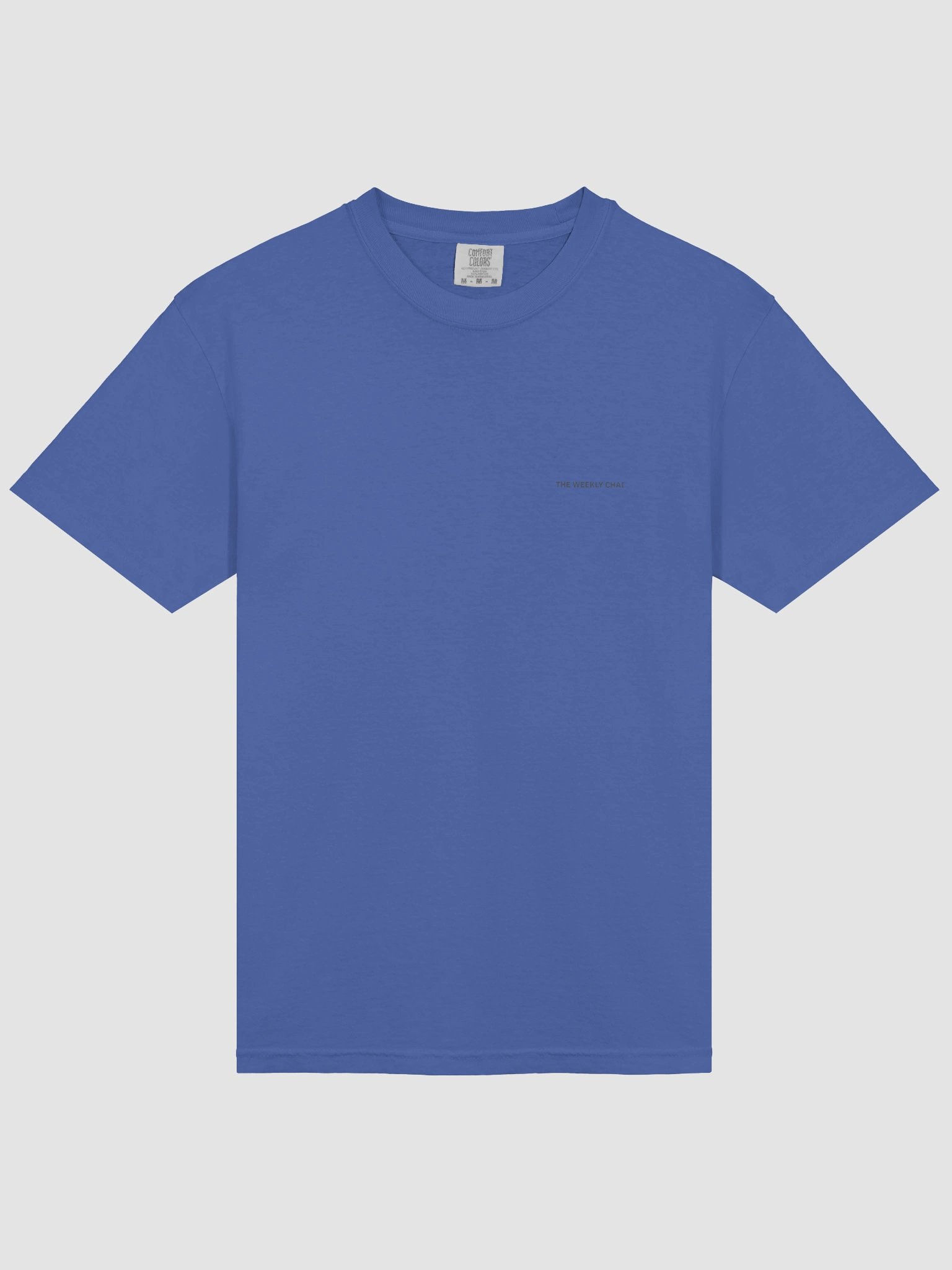 The Weekly Chai Vibes Tee -Blue product image (3)