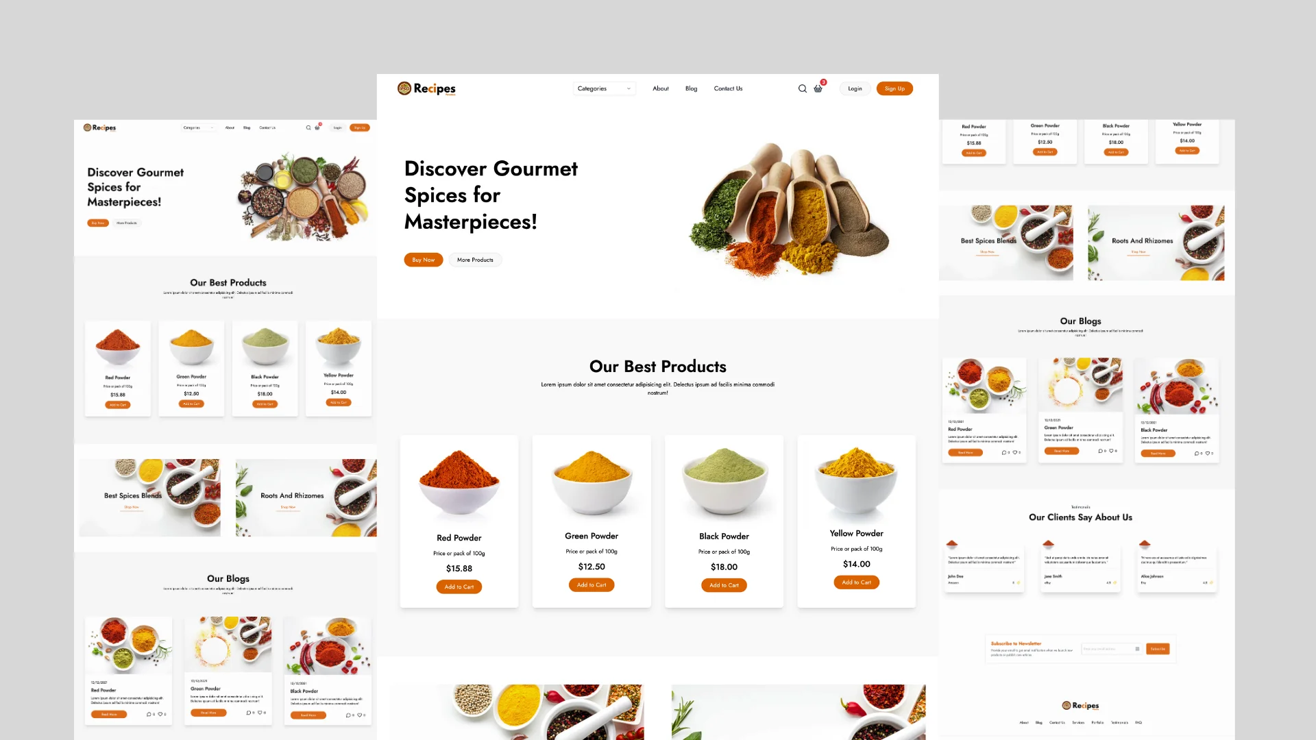 Modern E-Commerce Website in React.js, Next.js, Tailwindcss, Shadcn & Aos Animation product image (3)