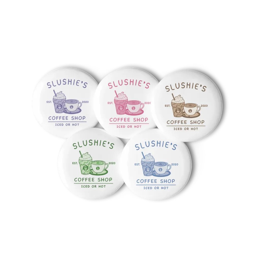 Slushie's Coffee Shop | Pins (White) product image (11)