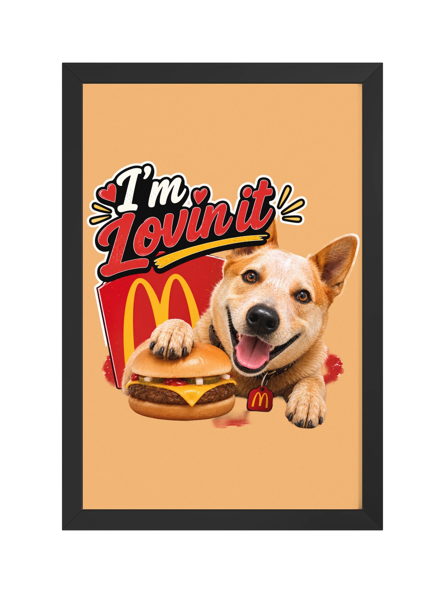 I’m Lovin' It Framed Art Print product image (4)