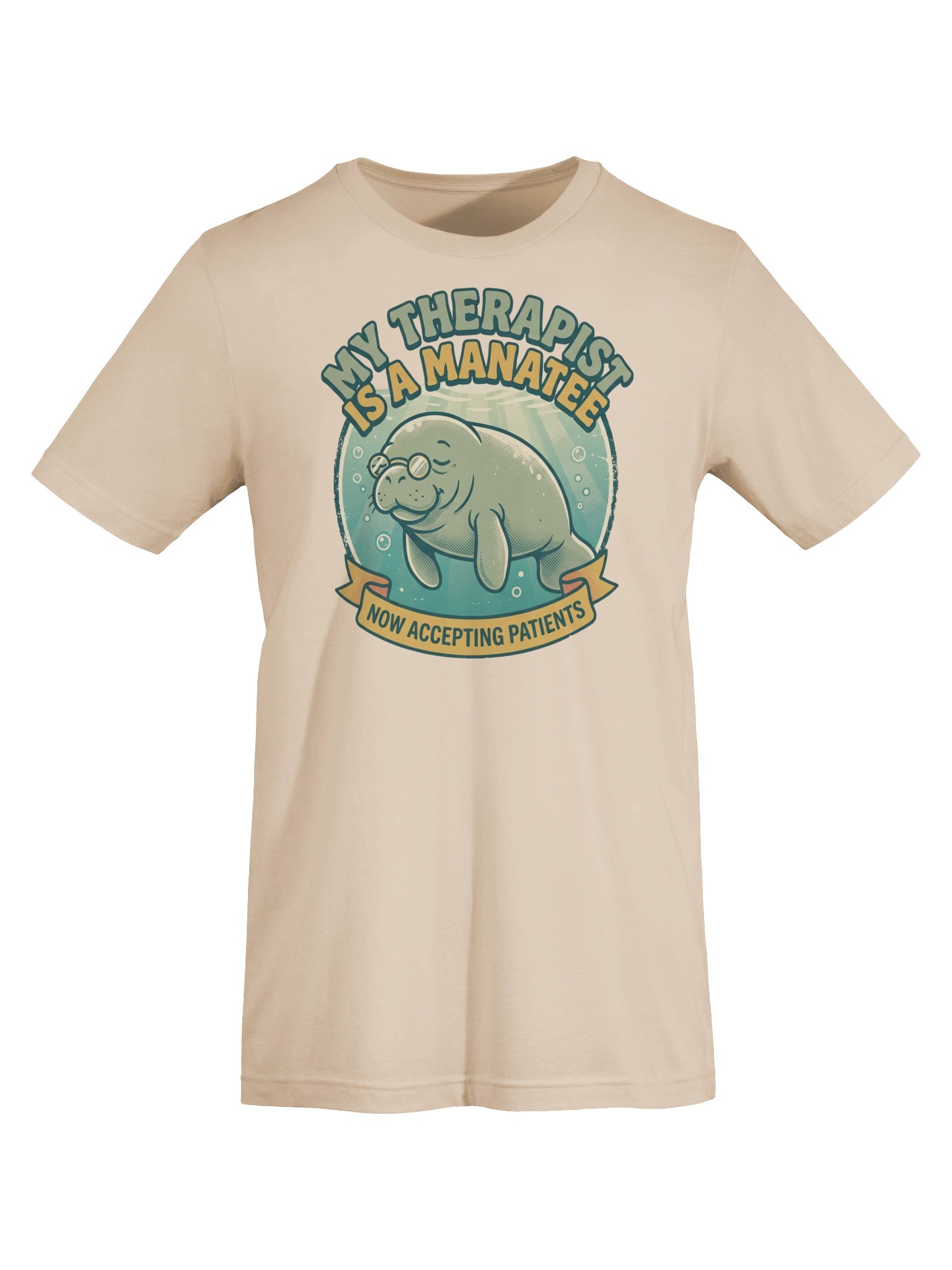 My Therapist Is a Manatee Tee product image (5)