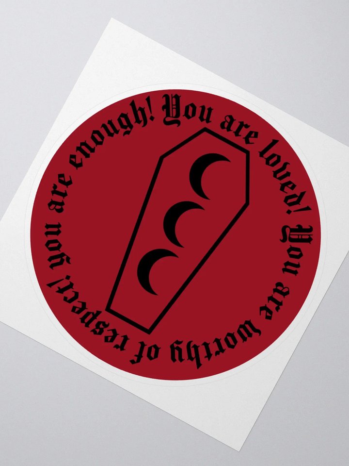 Cozy Coffin Club Sticker product image (4)