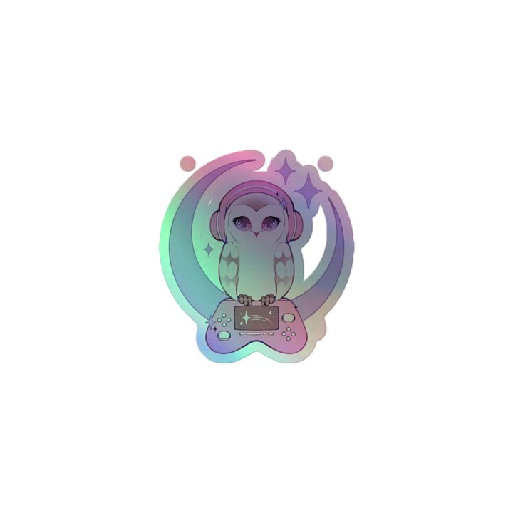 Shiny Night Owl Sticker product image (1)