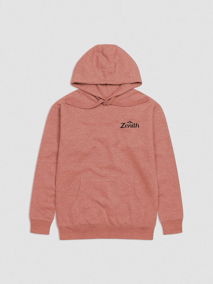 Zenith Unisex Premium Hoodie - Exclusive Mountain Design - TDSMusic product image (1)