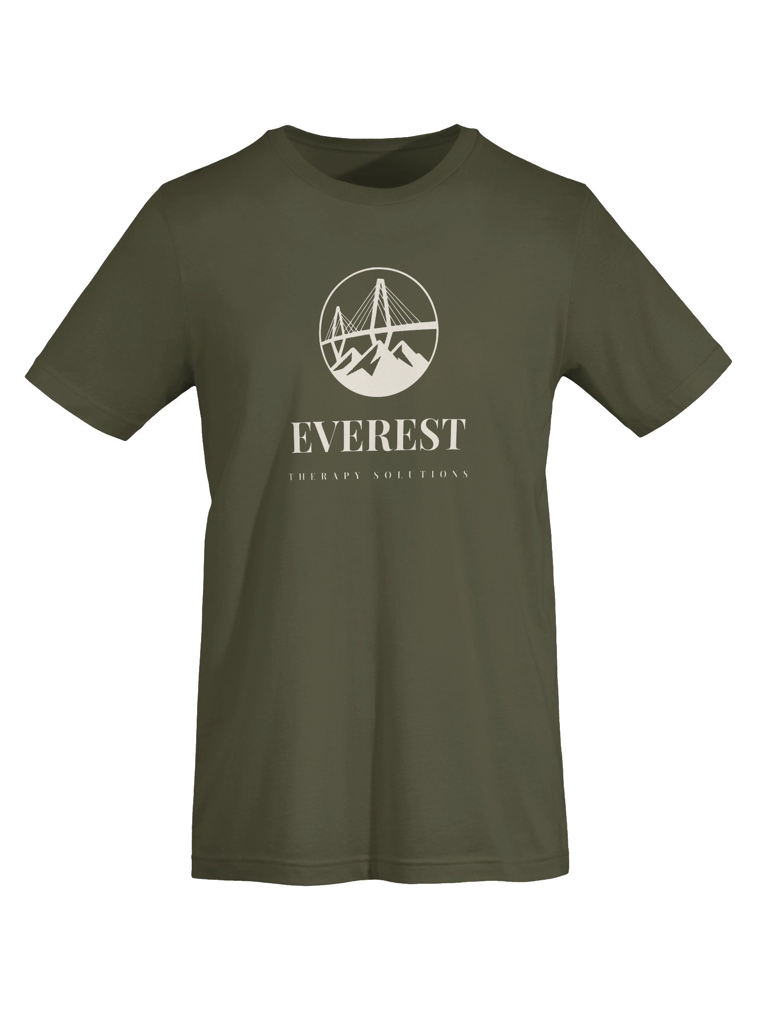 Everest Therapy Solutions — Growth. Connection. Possibility. Tee (Military Green) product image (5)