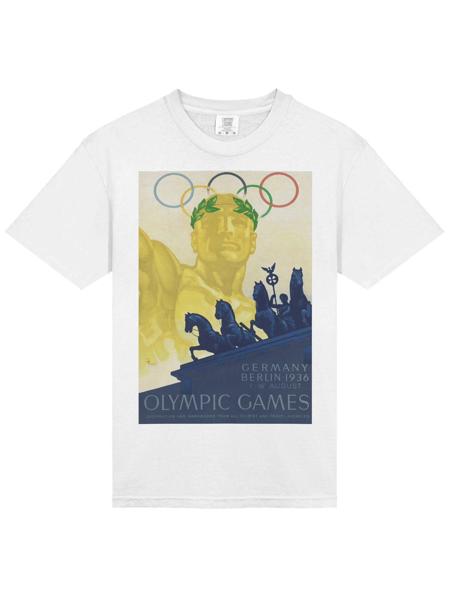 Berlin 1936 Olympic Poster Tee product image (12)