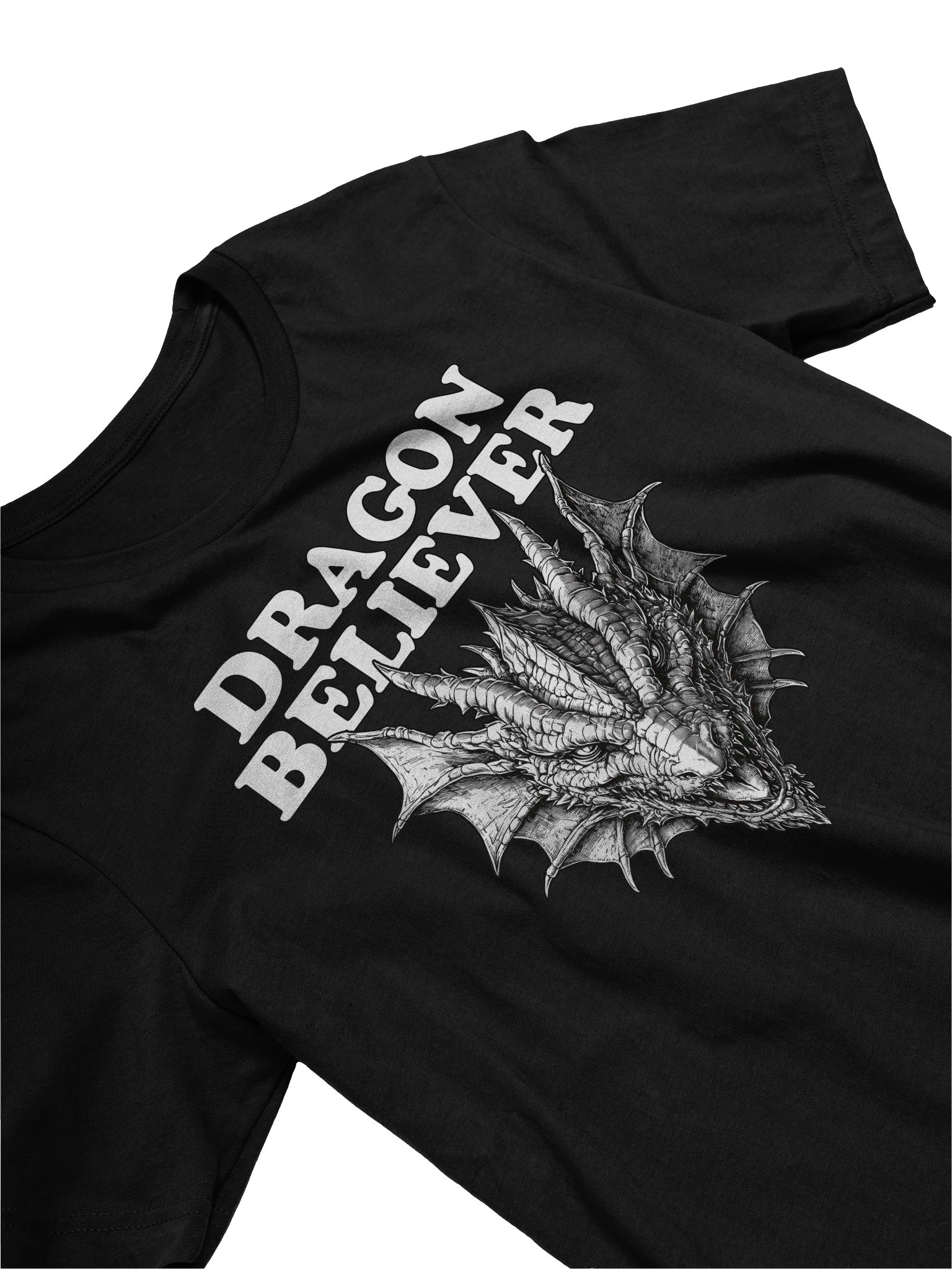 Dragon Believer - Funny Joe Rogan Fantasy Meme T-Shirt product image (3)