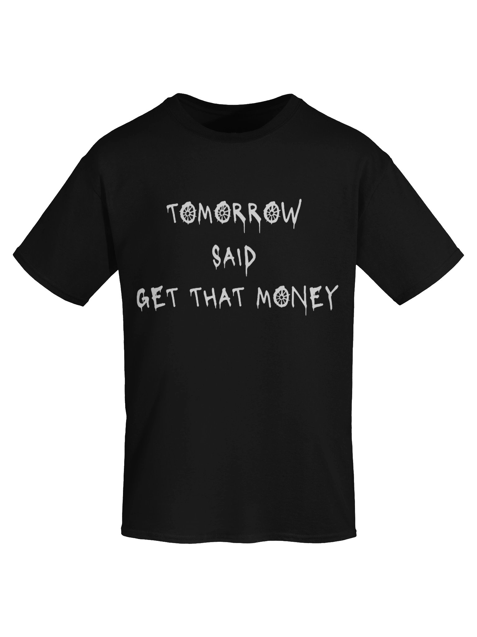 Tomorrow Said T-Shirt- Black product image (7)