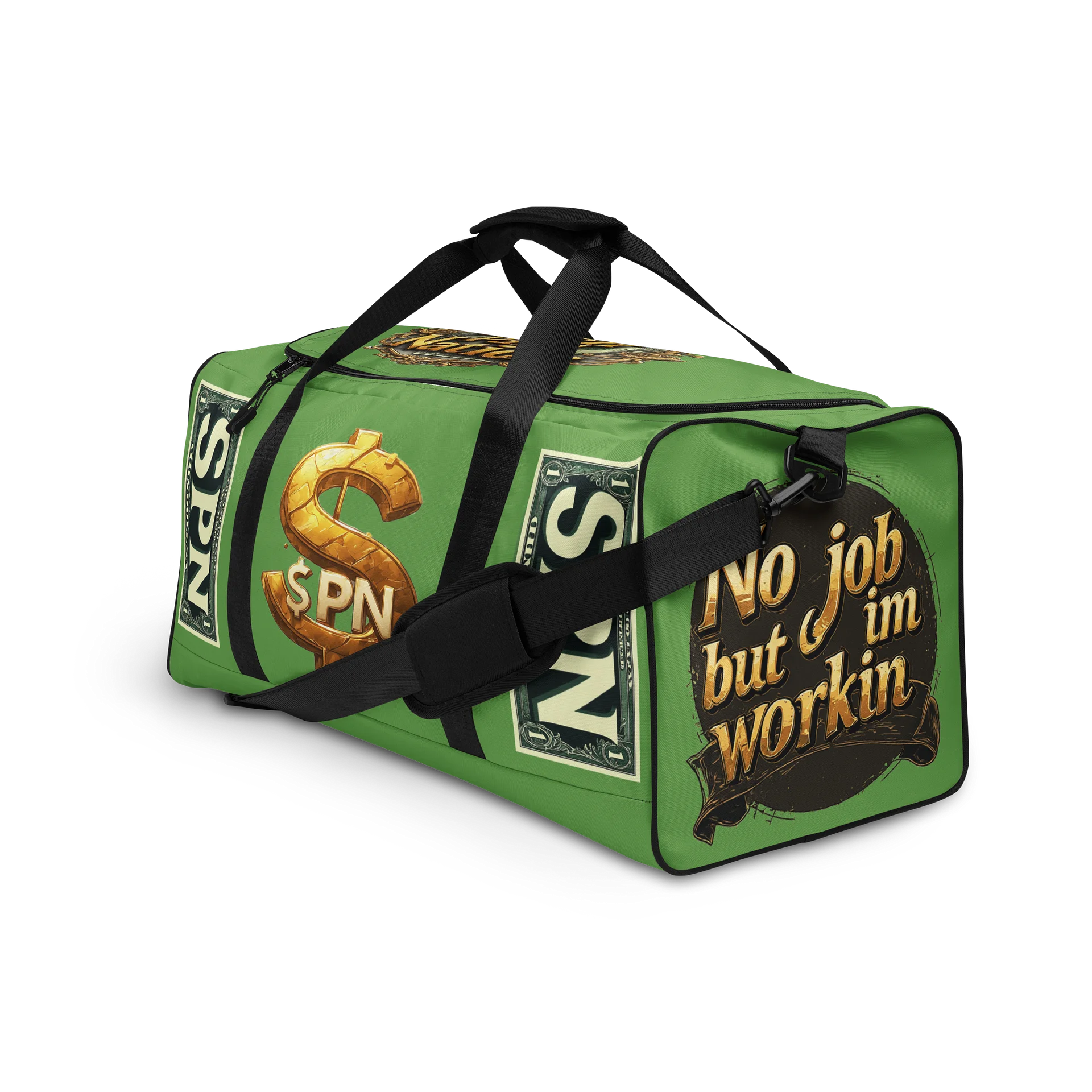 Bling Dollar All-Over Duffle Bag product image (3)