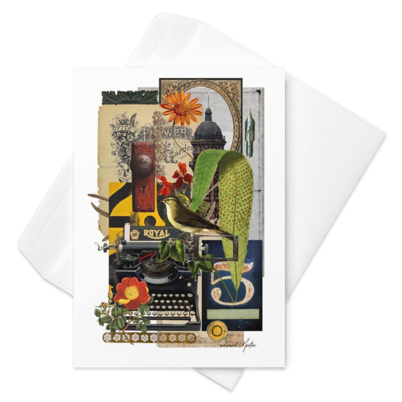 Vintage Collage Greeting Card product image (1)