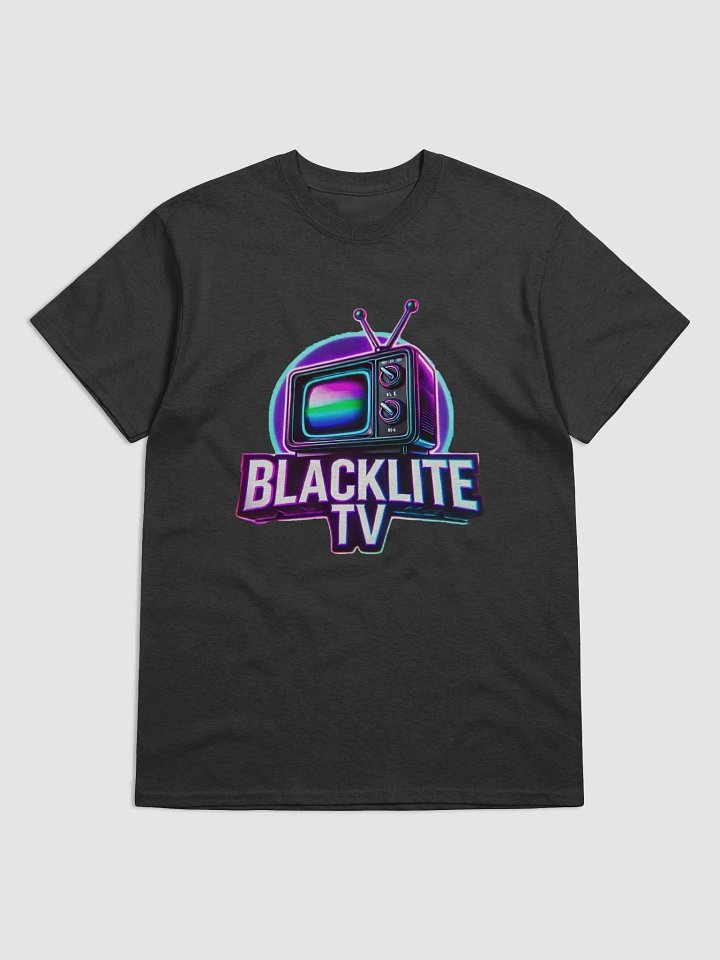 BlackLite TV Neon Static Unisex Tee product image (1)