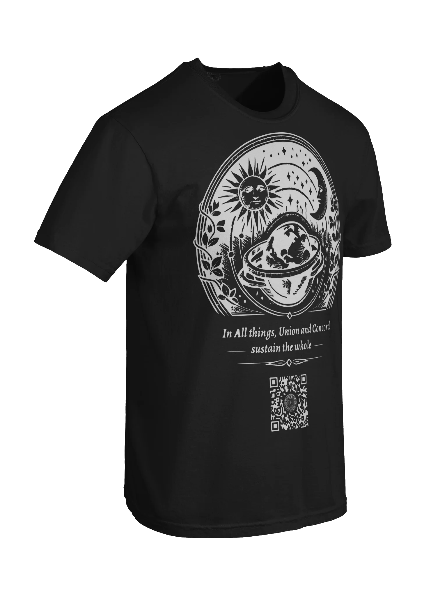 Gravity and Love (White on Black/Color) product image (8)