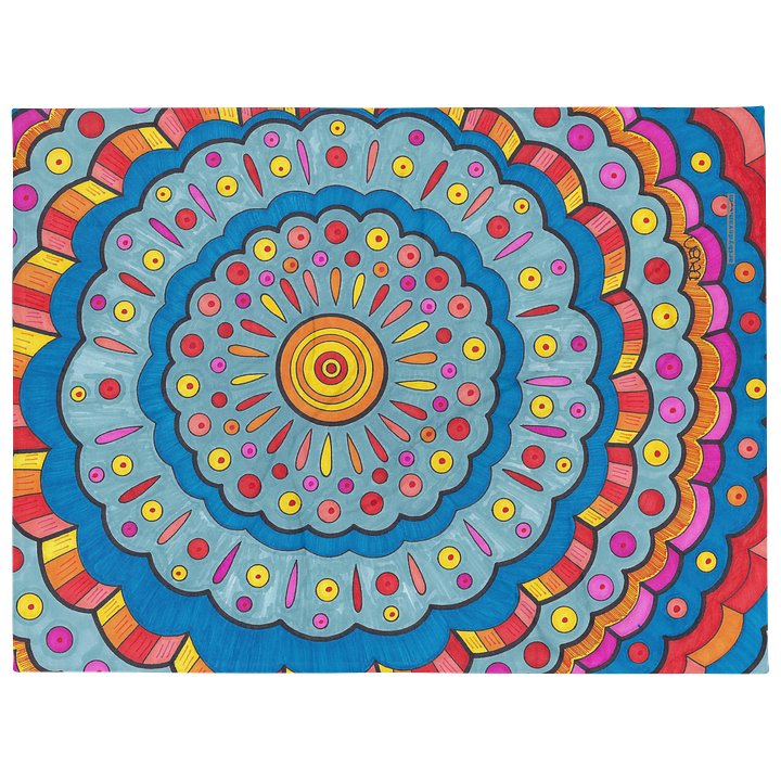 Sunshine Mandala Blanket product image (2)
