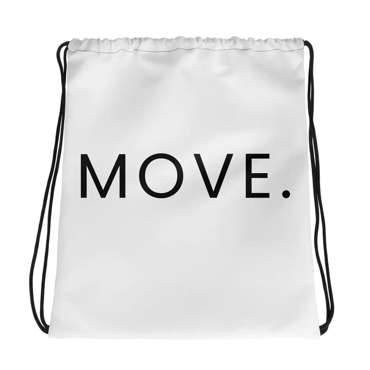 MOVE. Drawstring Backpack product image (1)
