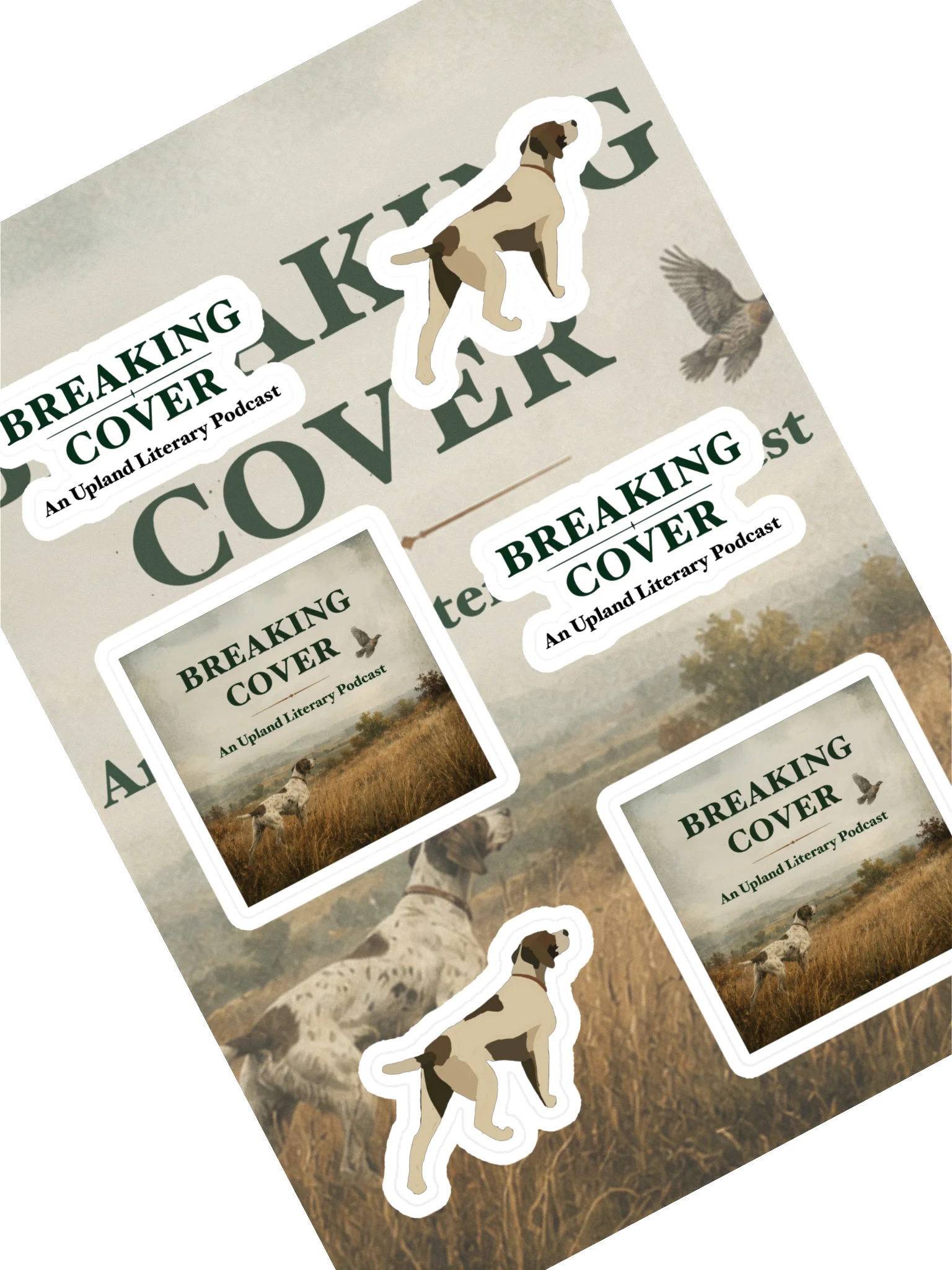 Breaking Cover Sticker Sheet product image (1)