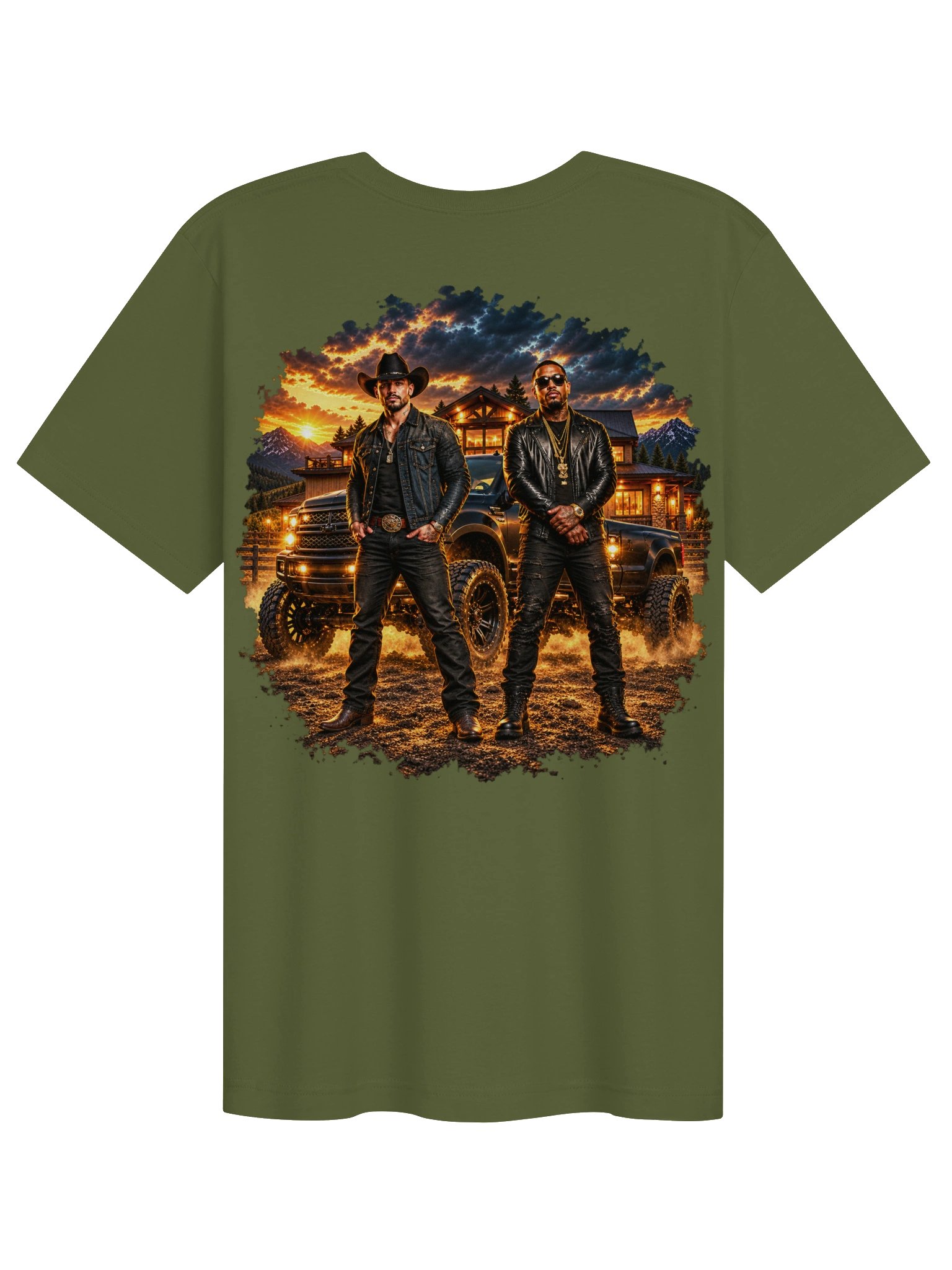 Outlaw Rich — Hyper Sync Beats Unisex Graphic T-Shirt product image (1)