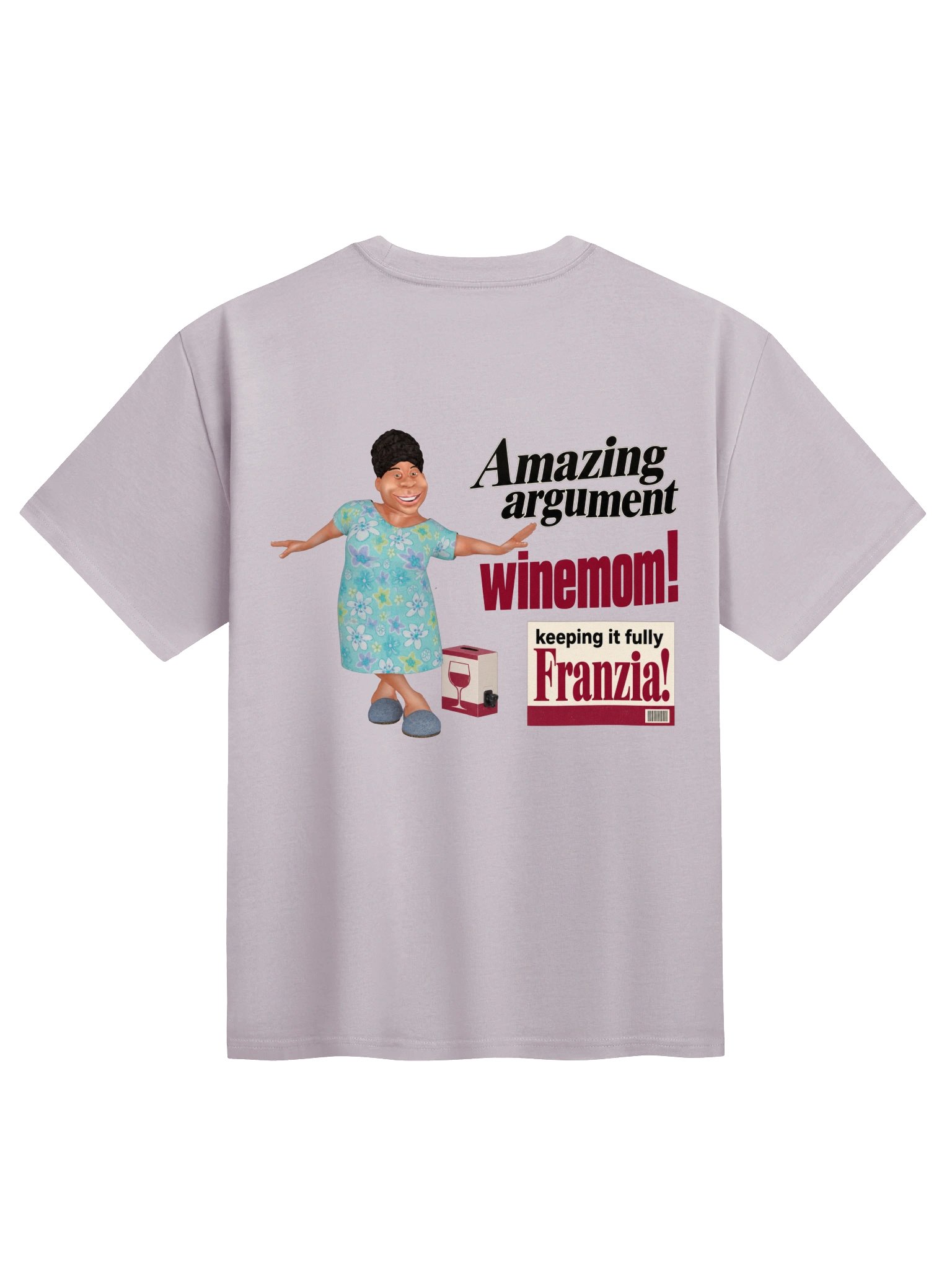 Winemom Keeping It Fully Franzia Superheavy Tee product image (13)
