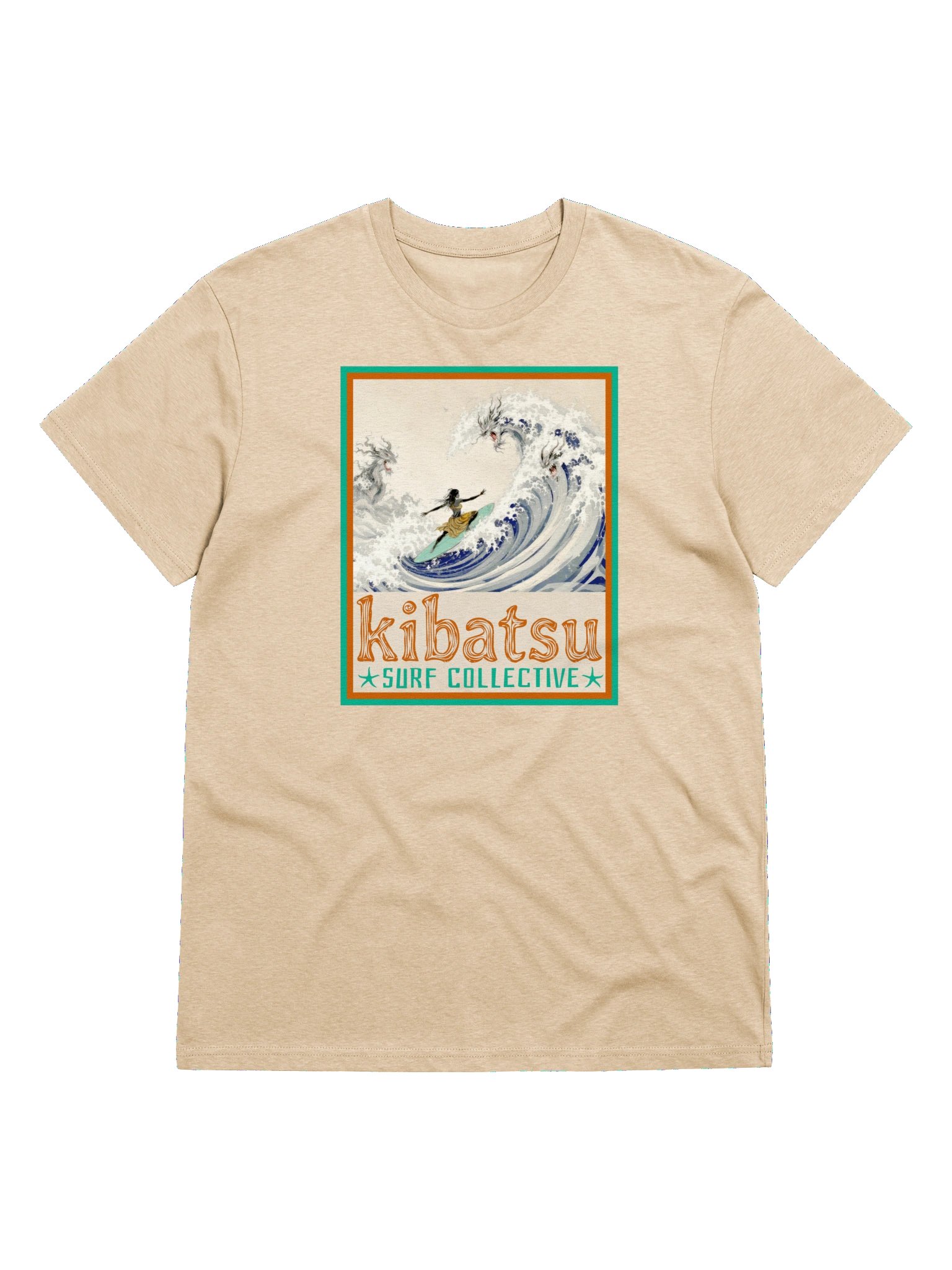 Kibatsu Surf Collective Zen Monster Surf T Shirt product image (99)