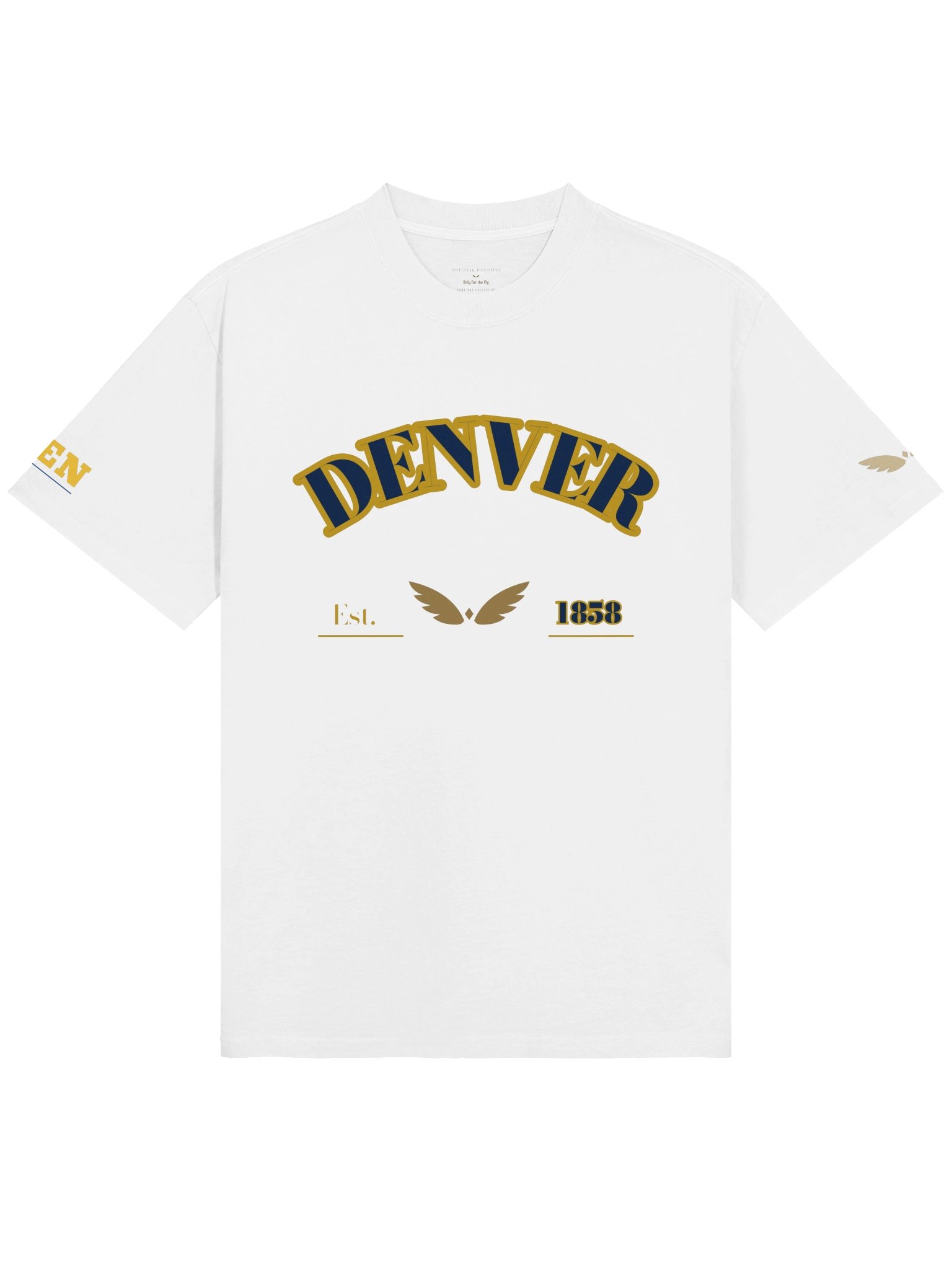 GAME DAY — Denver · Tee · Faded White product image (1)