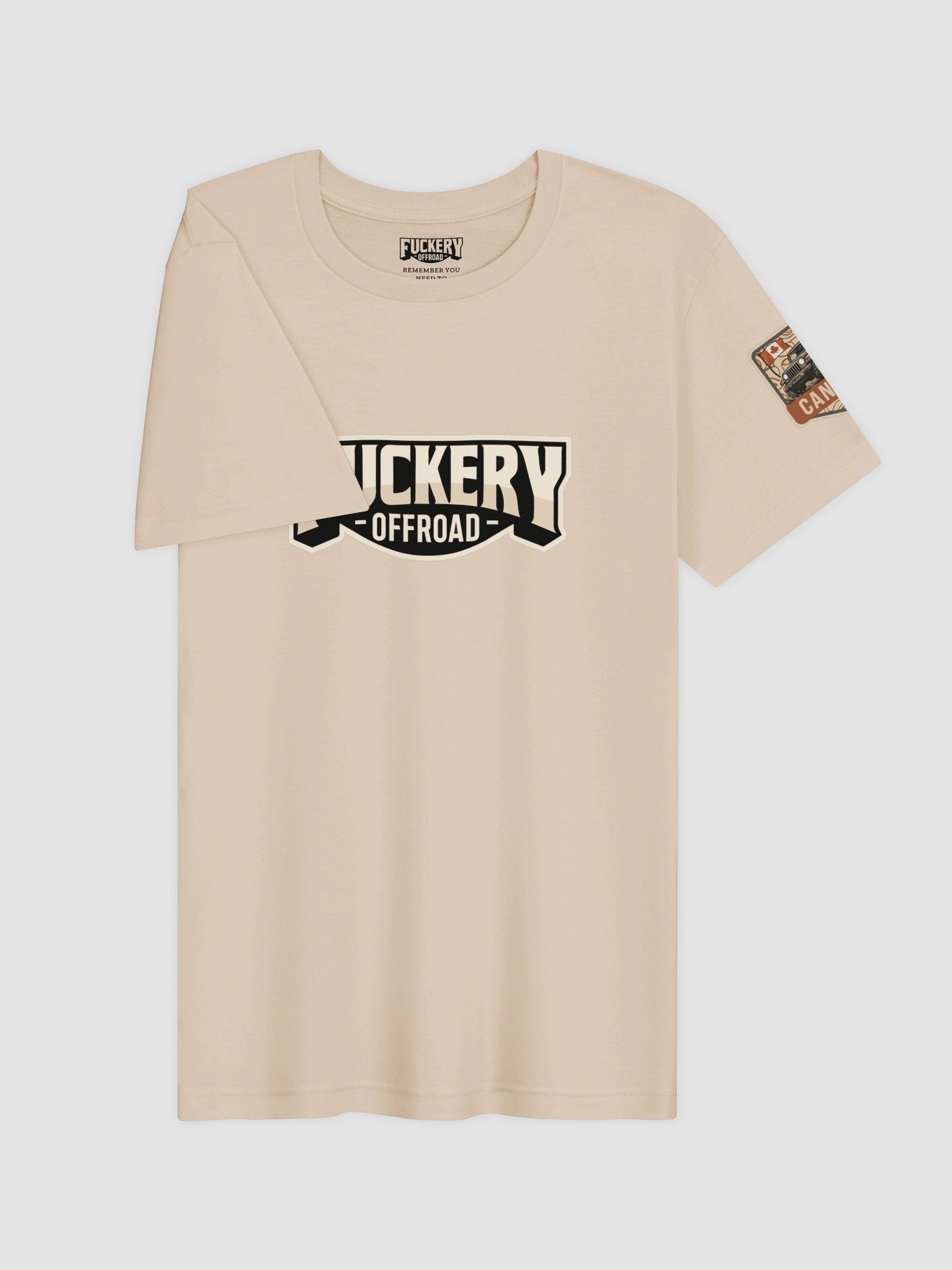Unisex t-shirt with Fuckery Text Logo (light colours) product image (15)