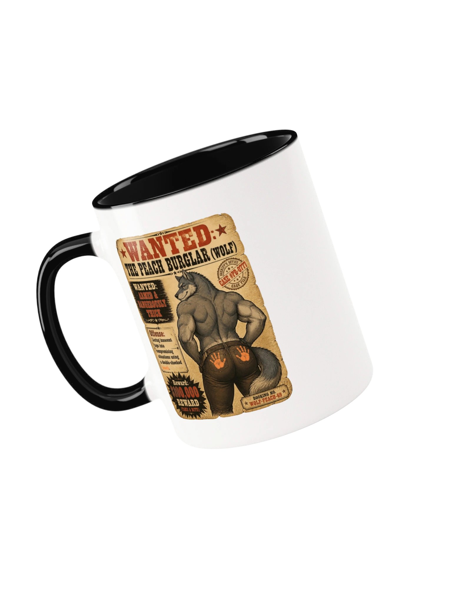 Wanted: The Peach Burglar Wolf Mug product image (51)
