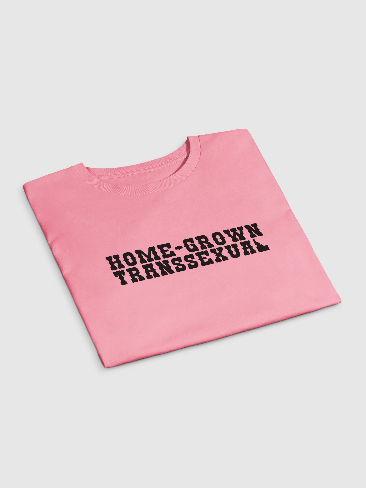 "HOME-GROWN TRANSSEXUAL" light crop top product image (2)