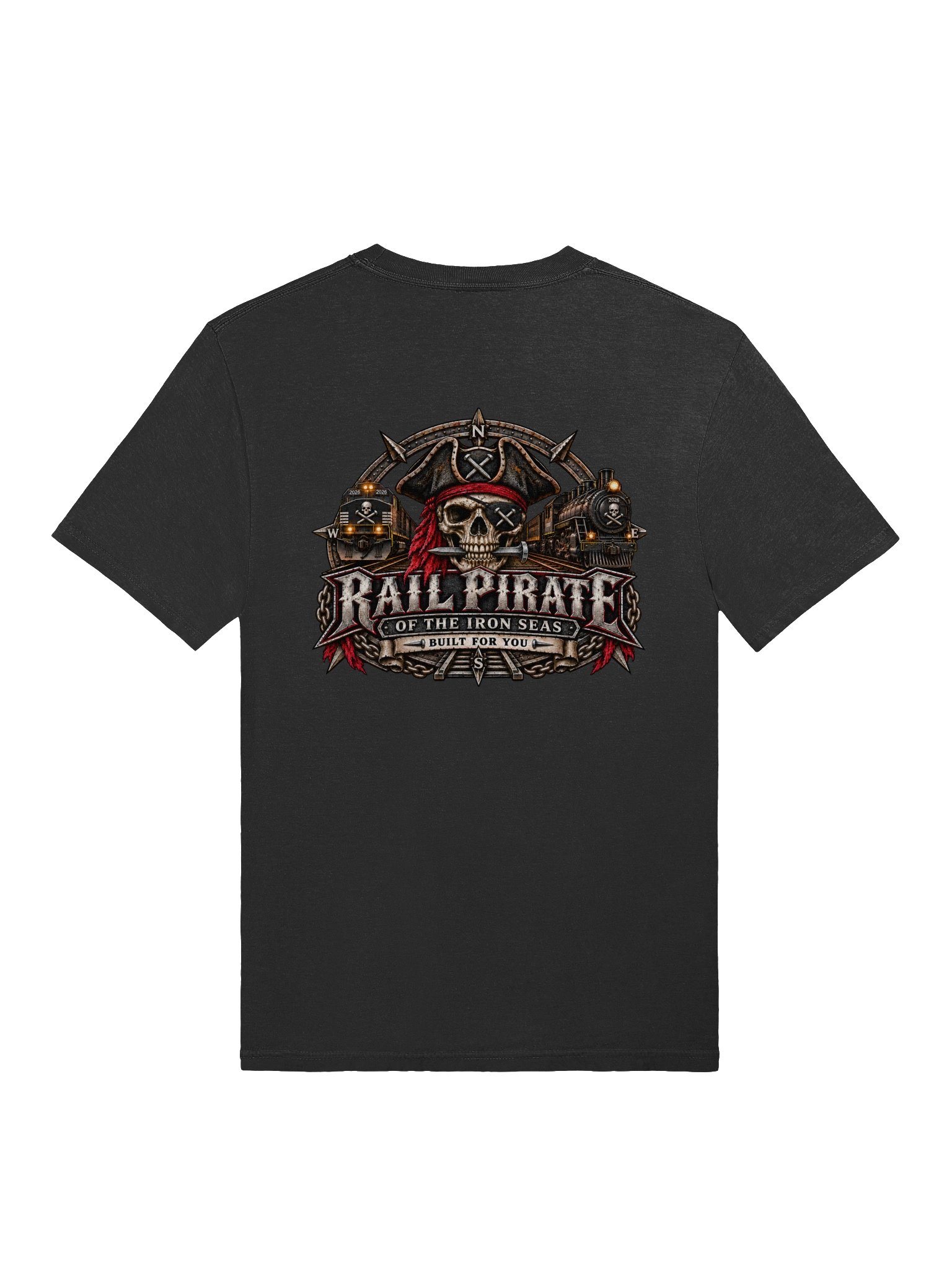 Rail Pirate™ Flagship Pocket Tee — First Voyage product image (2)
