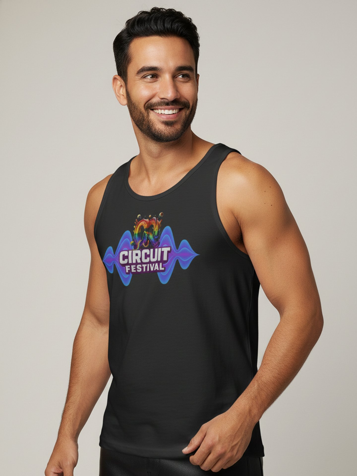 CQ CIRCUIT FESTIVAL – NEON SOUNDWAVE PARTY TANK product image (2)