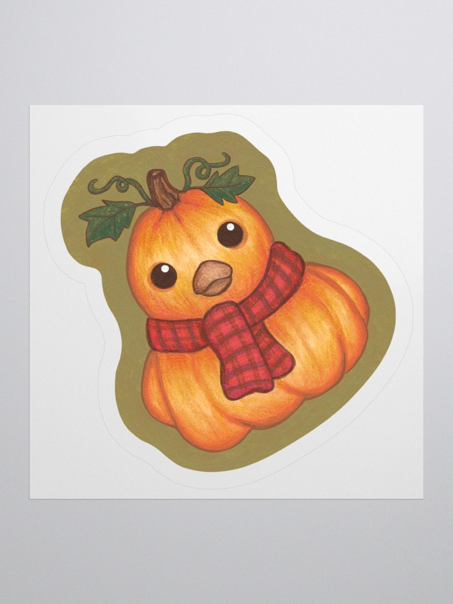 Pumpkin Duck - Sticker product image (1)