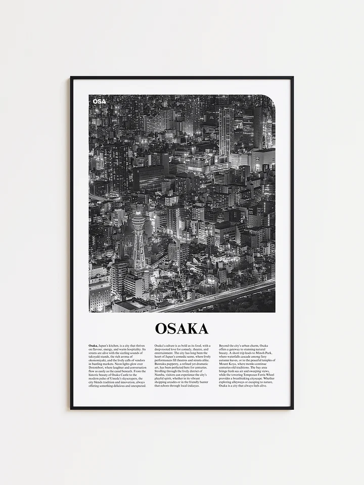 Osaka 02 Newspaper Poster product image (1)