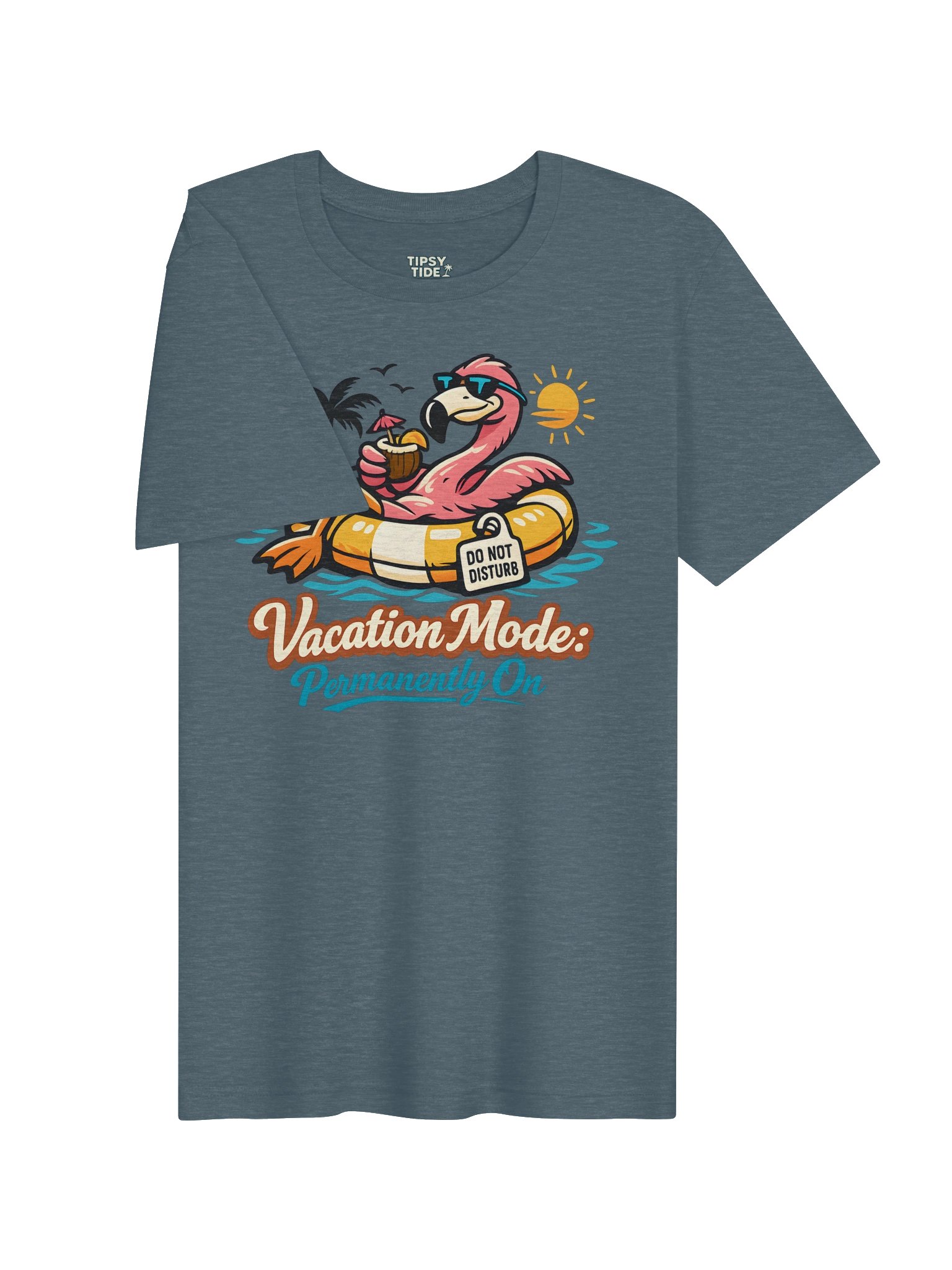 Vacation Mode Flamingo Tee product image (4)