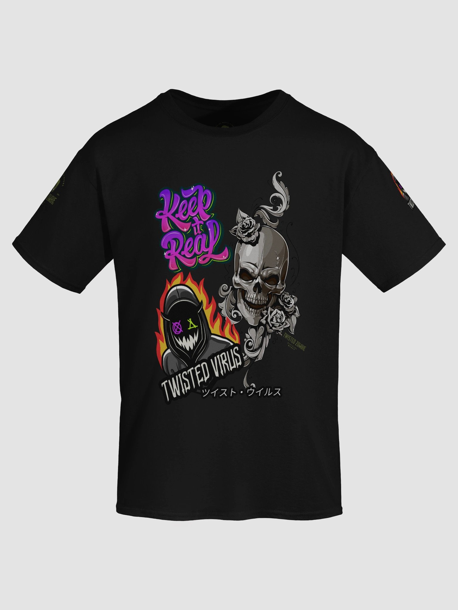 Twisted Virus: KEEP IT REAL T-shirt product image (19)