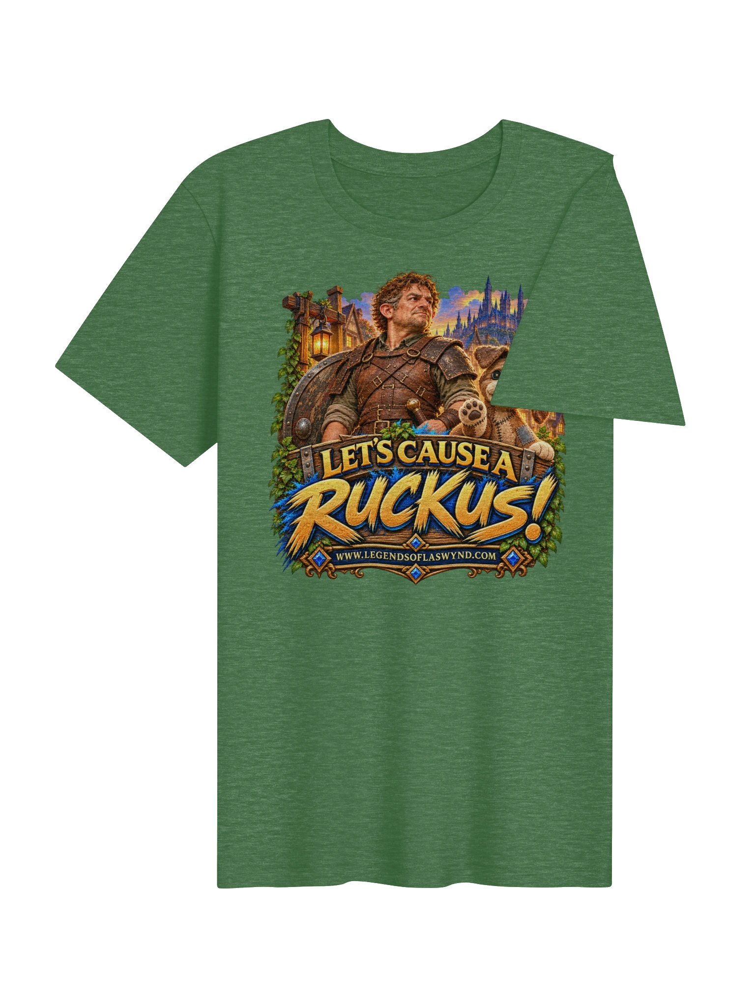 Legends of Laswynd – Let's Cause a Ruckus! T-Shirt product image (14)