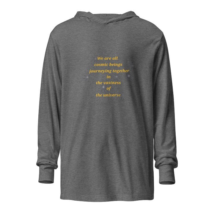 Cosmic Journey Unisex Hooded Tee product image (1)