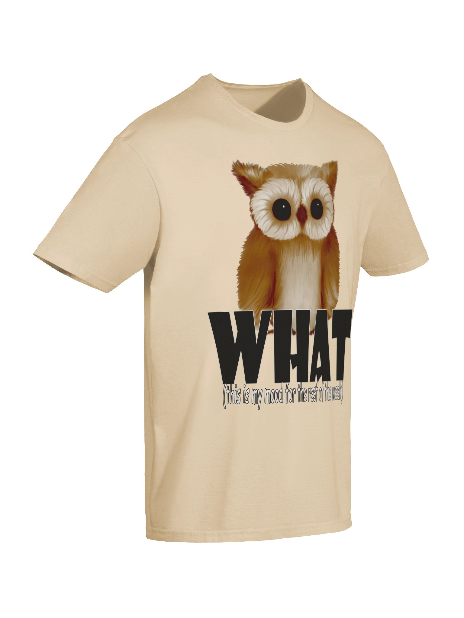 Owl "WHAT" T-Shirt. Unisex Gildan Softstyle T-Shirt product image (5)