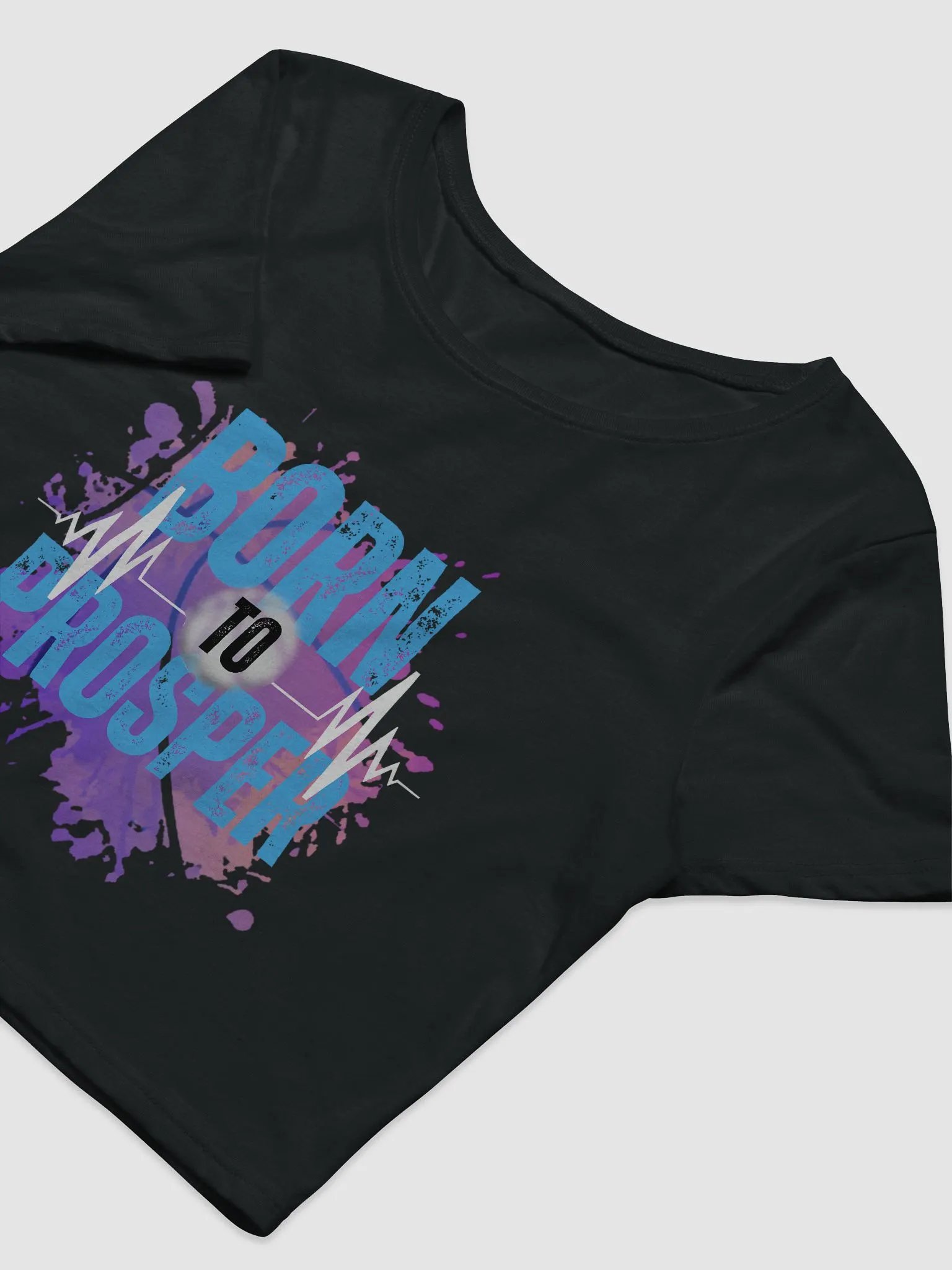 Born to Prosper Women's Crop Tee product image (10)